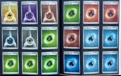 Pokemon TCG Assorted Lot of 35 Holo Energy Cards - Image 1