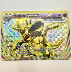 Pokemon Nidoking Break 46/108 - XY Evolutions - Ultra Rare Holo Pokemon Card - Image 1