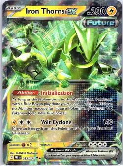 Iron Thorns ex 077/167 SV06: Twilight Masquerade - Pokemon Card - NM - Image 1