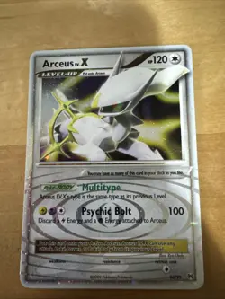 Pokemon TCG Arceus LV.X Holo Rare Card 96/99 - Image 1