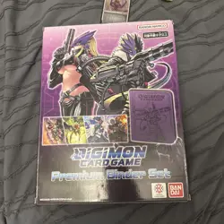 DIGIMON TCG Premium Binder Set Beelzemon / BeelStarmon No CARD, Unused - Image 1