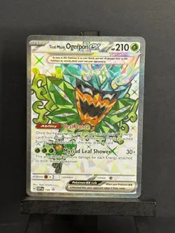 Teal Mask Ogerpon ex 166 Sv: Scarlet & Violet Promo Cards Holo - Image 1