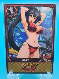 Akeno Bikini Girl - High School Dxd - ACG Doujin Goddess Paper Cards - Image 1
