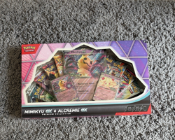 IN HAND Pokemon Trading Card Game Mimikyu ex & Alcremie Premium Collection TCG - Image 1