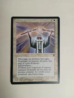 CARTA MAGIC MTG ITA 1995 OFFERTA DIVINA - Image 1