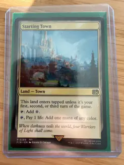 MTG / Starting Town / FIN / #289 / Regular / Rare / NM - Image 1
