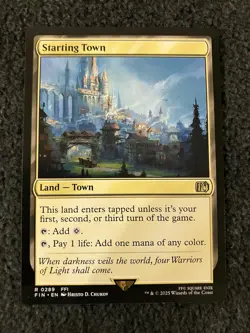 Magic The Gathering MTG - Starting Town - Final Fantasy - Image 1