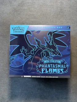 Pokemon TCG Phantasmal Flames Elite Trainer Box ETB New Sealed Fast Ship 📦 - Image 1