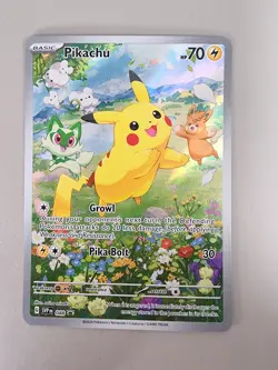 Pikachu 088 Scarlet & Violet Promo Cards Holo MP - Image 2