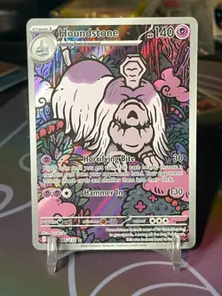 Houndstone 145/132 Me01: Mega Evolution Holo Pokemon NM/Mint - Image 1