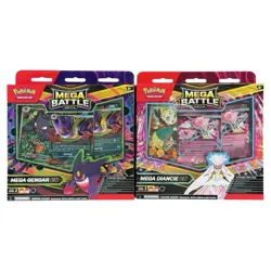 Pokemon Set of 2 (1 of each) Gengar/Diancie ex Mega Battle Deck - Image 1