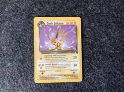 Pokemon Dark Jolteon TCG Team Rocket Card 38/82 Regular - Image 1