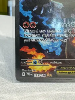 Pokemon TCG Mega Charizard X EX 125/094 Phantasm Flames SIR NM PSA 10 CONTENDER - Image 5