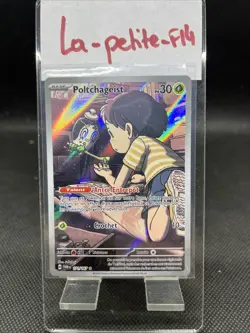 Carte Pokemon Poltchageist AR 171/167 Mascarade Crepusculaire EV6 NEUVE FR - Image 1