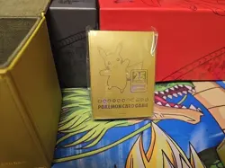 Pokemon Center Japan 25th Anniversary Gold Pikachu Complete Set~ US SELLER - Image 5