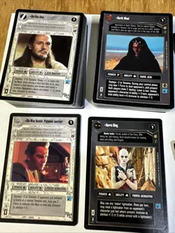 Star Wars CCG Complete Tatooine Set 90 Cards - NO AI, with checklist and rules - Image 2