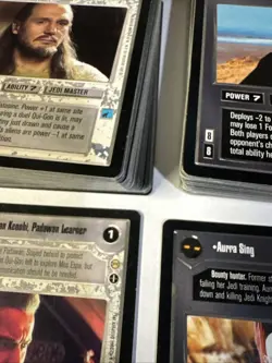 Star Wars CCG Complete Tatooine Set 90 Cards - NO AI, with checklist and rules - Image 3