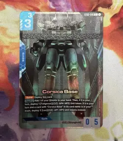 Corsica Base Alternate Art Foil - ST02-016 C+ NM - Gundam TCG Card Game - Image 1