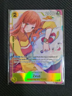 One Piece Zeus OP11-106 Bandai Card Fest Promo English - Image 1
