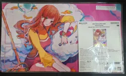 One piece Official Nami Playmat Bandai Card Game Fest 24-25 - Mat and Card NEW - Image 1