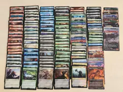 MTG Lord of the Rings 155 card lot Common/Uncommon + Rare/Mythic -Lightly Played - Image 2