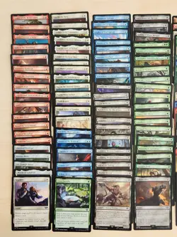 MTG Lord of the Rings 155 card lot Common/Uncommon + Rare/Mythic -Lightly Played - Image 3