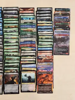 MTG Lord of the Rings 155 card lot Common/Uncommon + Rare/Mythic -Lightly Played - Image 4