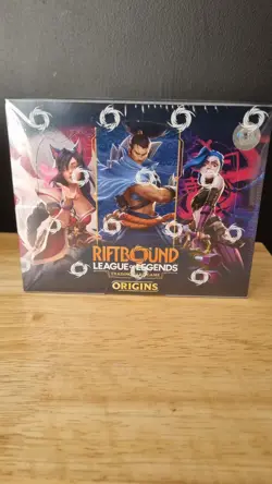 Riftbound League of Legends Origins TCG Card Booster Box Sealed 24 Packs - Image 1