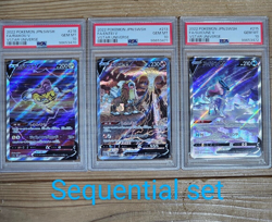 PSA 10 Raikou Entei Suicune V 213 215 218 Pokemon VSTAR Universe POKEDEX SEQ - Image 1