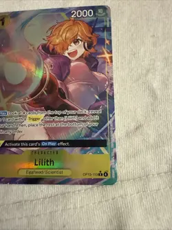 Lilith Alt Art R OP13-113 Carrying On His Will Foil One Piece Card Game - Image 4