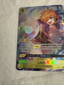 Lilith Alt Art R OP13-113 Carrying On His Will Foil One Piece Card Game - Image 5