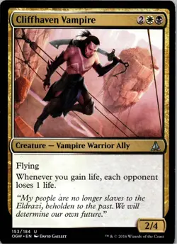 Cliffhaven Vampire - U - Oath of the Gatewatch - 153 - LP - Normal - Image 1