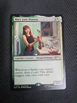 Mary Jane Watson p 0004 MTG Spider-man promo - Image 1
