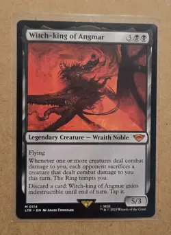 MTG | Witch-king of Angmar - The Lord of the Rings Tales of Middle Earth | NM - Image 1