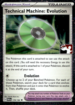 TECHNICAL MACHINE: EVOLUTION 178/182 COSMOS HOLO PLAY! PRIZE PACK POKEMON - Image 1