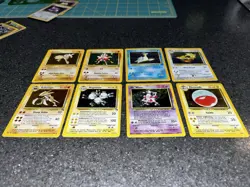 Vintage Pokemon Cards Lot Of 8 Holo, Fossil, Base Set 2, Jungle, LP-NM - Image 2