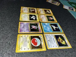 Vintage Pokemon Cards Lot Of 8 Holo, Fossil, Base Set 2, Jungle, LP-NM - Image 3