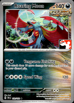 ROARING MOON 109/162 NON-HOLO PLAY! PRIZE PACK SERIES POKEMON - Image 1