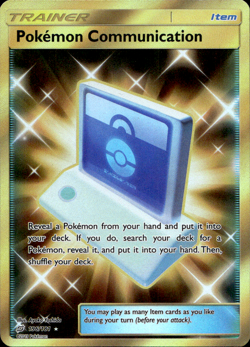 POKEMON COMMUNICATION 196/181 GOLD RARE TEAM UP Pokemon - Image 1