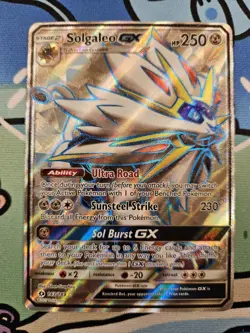 Pokemon TCG: Solgaleo GX Full Art (143/149) Sun & Moon: Base Set NM - Image 2
