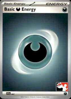 DARKNESS ENERGY 007 S&V PLAY! PRIZE PACK SERIES NON-HOLO Pokemon TCG - Image 1