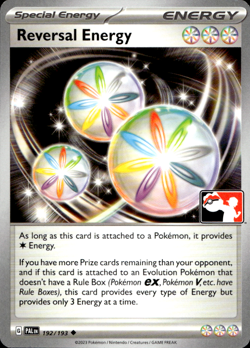 REVERSAL ENERGY 192/193 PLAY! PRIZE PACK SERIES NON-HOLO Pokemon TCG - Image 1