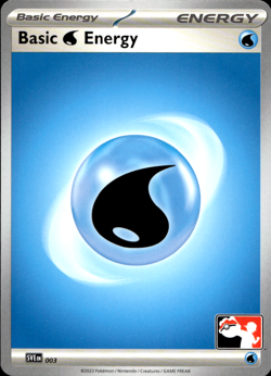 WATER ENERGY 003 PLAY! PRIZE PACK SERIES NON-HOLO Pokemon TCG - Image 1
