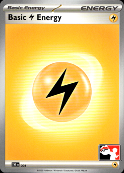 LIGHTNING ENERGY 004 S&V PLAY! PRIZE PACK SERIES NON-HOLO Pokemon TCG - Image 1