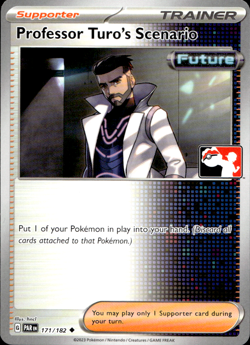 PROFESSOR TURO'S SCENARIO 171/182 NON-HOLO PLAY! PRIZE PACK SERIES POKEMON - Image 1