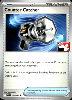 COUNTER CATCHER 160/182 NON-HOLO PLAY! PRIZE PACK SERIES POKEMON - Image 1