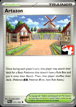 ARTAZON 171/193 PLAY! PRIZE PACK SERIES NON-HOLO Pokemon TCG - Image 1