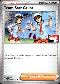 TEAM STAR GRUNT PLAY! PRIZE PACK SERIES NON-HOLO Pokemon TCG - Image 1