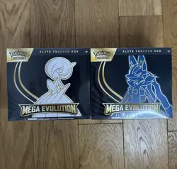 Pokemon Mega Evolutions Lucario Gardevoir Elite Trainer Box ETB Brand New Sealed - Image 1