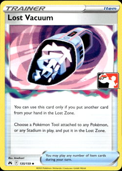LOST VACUUM 135/159 PLAY! PRIZE PACK SERIES NON-HOLO Pokemon TCG - Image 1